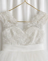 Elizabeth in Ivory White - Flower Girl or Ceremonial Dress