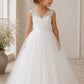Eloise in Ivory White - Flower Girl or Ceremonial Dress