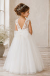 Eloise in Ivory White - Flower Girl or Ceremonial Dress