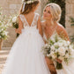 Rowan in Ivory White - Flower Girl or Ceremonial Dress