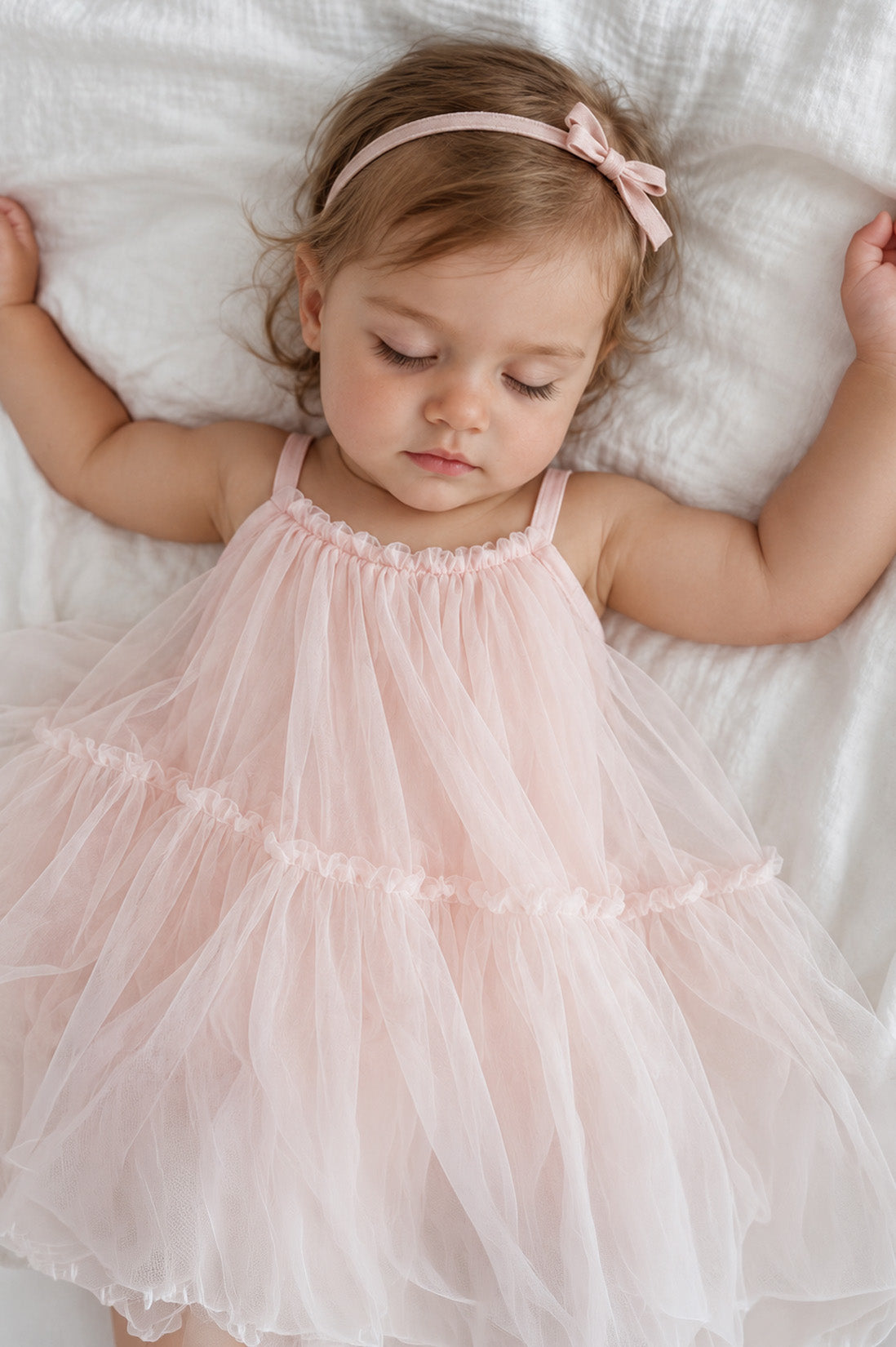 Elsie Ballet Pink Tulle Party Girl Dress
