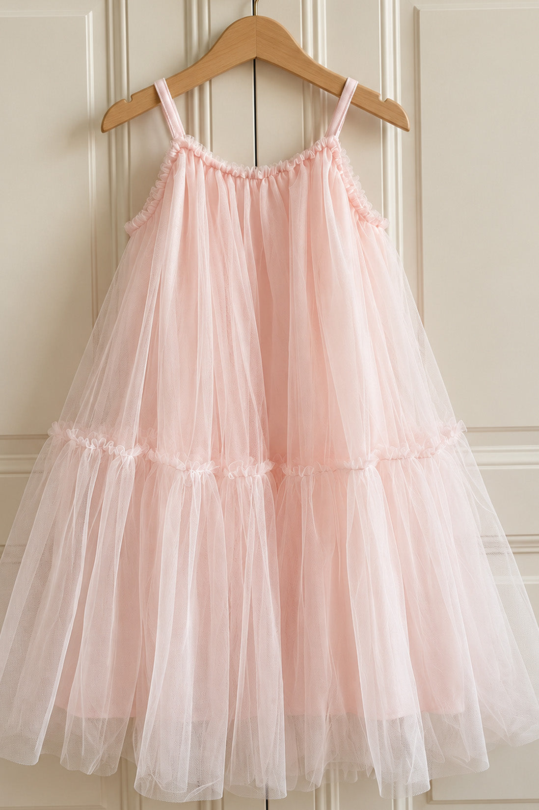 Elsie Ballet Pink Tulle Party Girl Dress