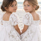 Elvene in ivory White ~ Flower Girl /Party Dress