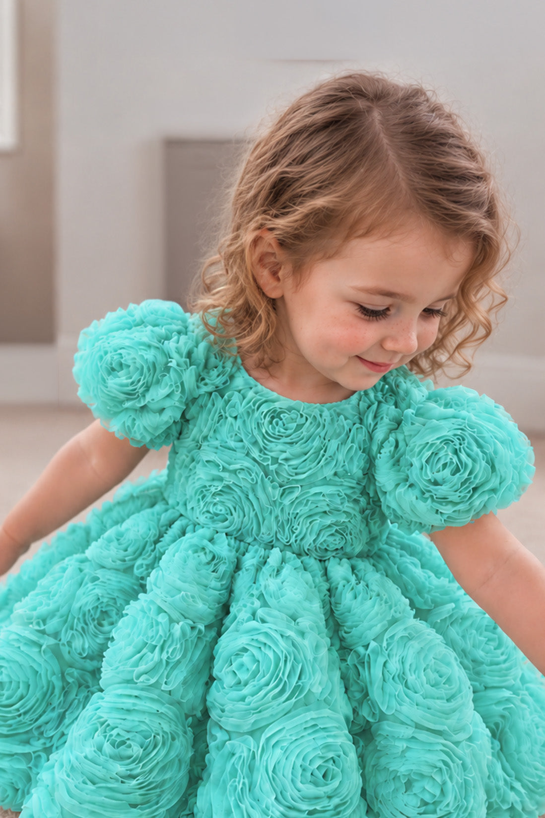 Elvene in Green ~ Party Dress {Baby + Toddler}