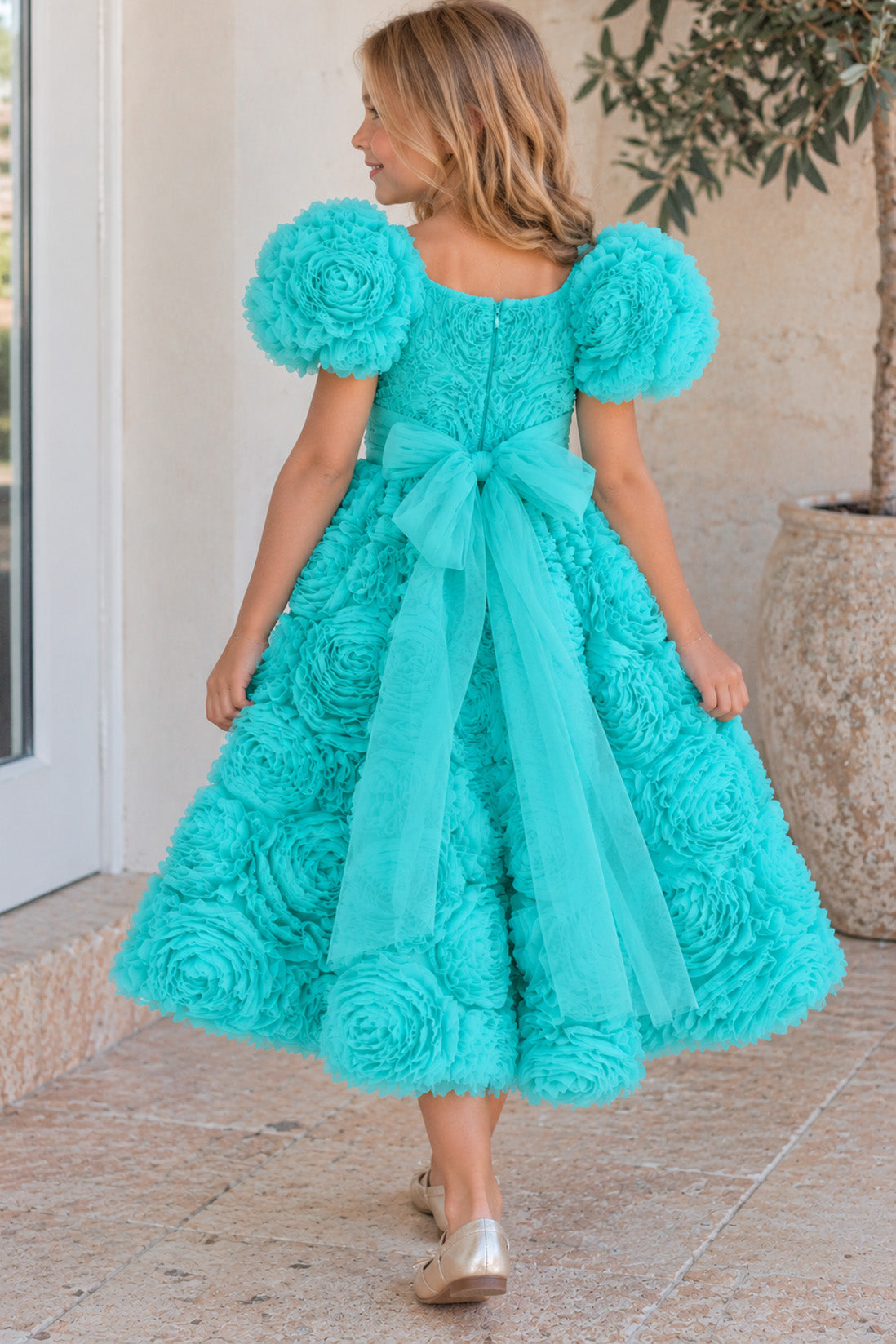 Elvene in Green ~ Party Dress {Baby + Toddler}