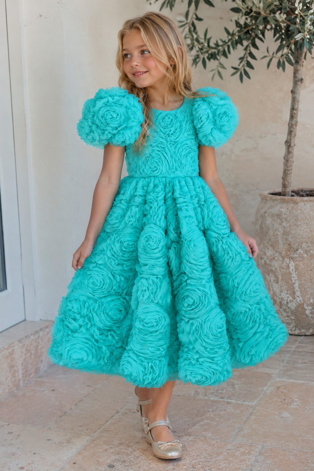Elvene in Green ~ Party Dress {Baby + Toddler}