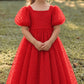 Elvene in Spotty Red Xmas Party Dress {Baby + Toddler}