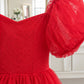 Elvene in Spotty Red Xmas Party Dress {Baby + Toddler}