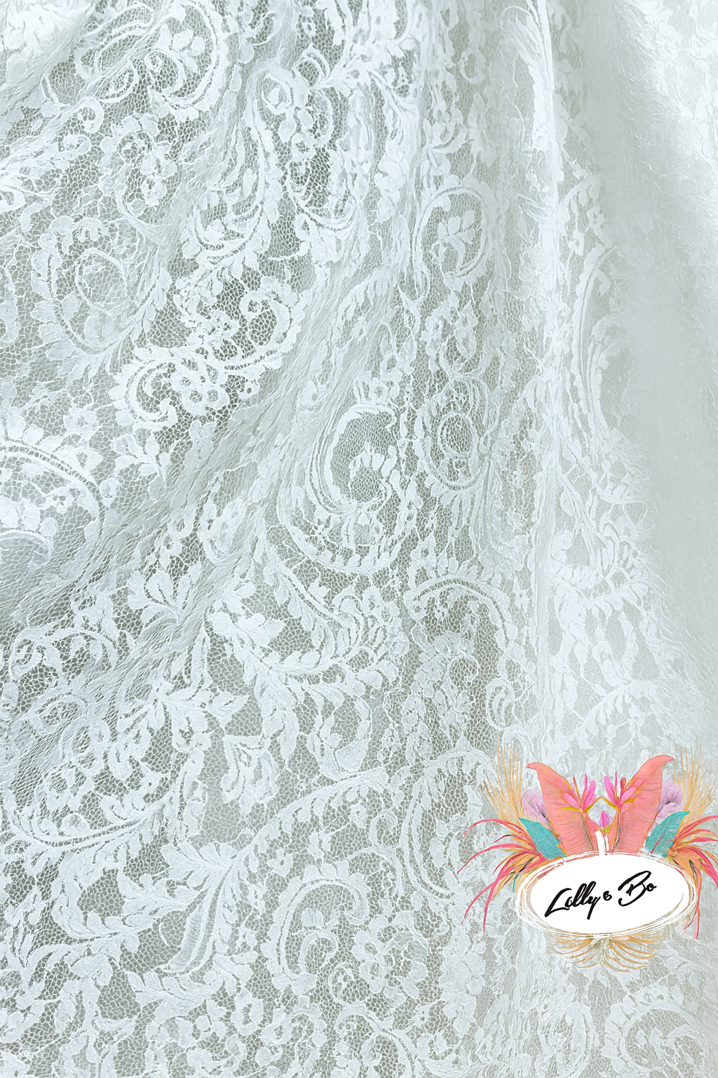 Evelyn ~ Ivory White Lace Dress ~ Flower Girl | Party Dress