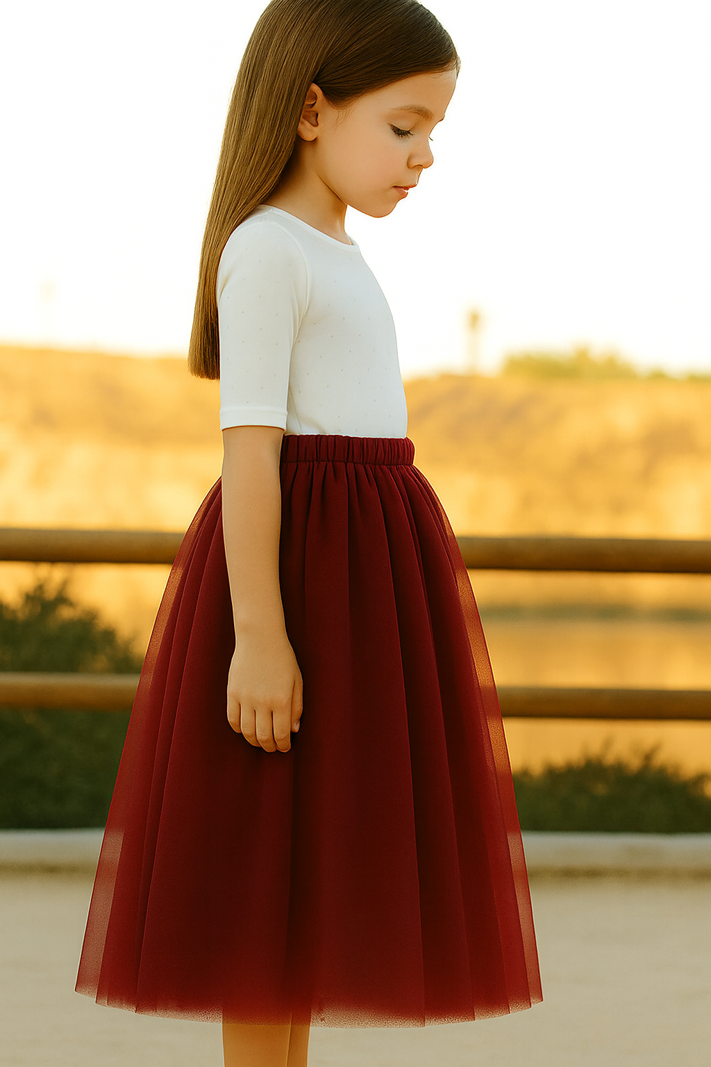 Enchanted Ruffle Tutu in Berry Bloom