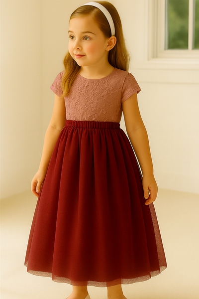 Enchanted Ruffle Tutu in Berry Bloom