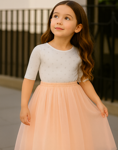 Enchanted Ruffle Tutu in Ballet Pink