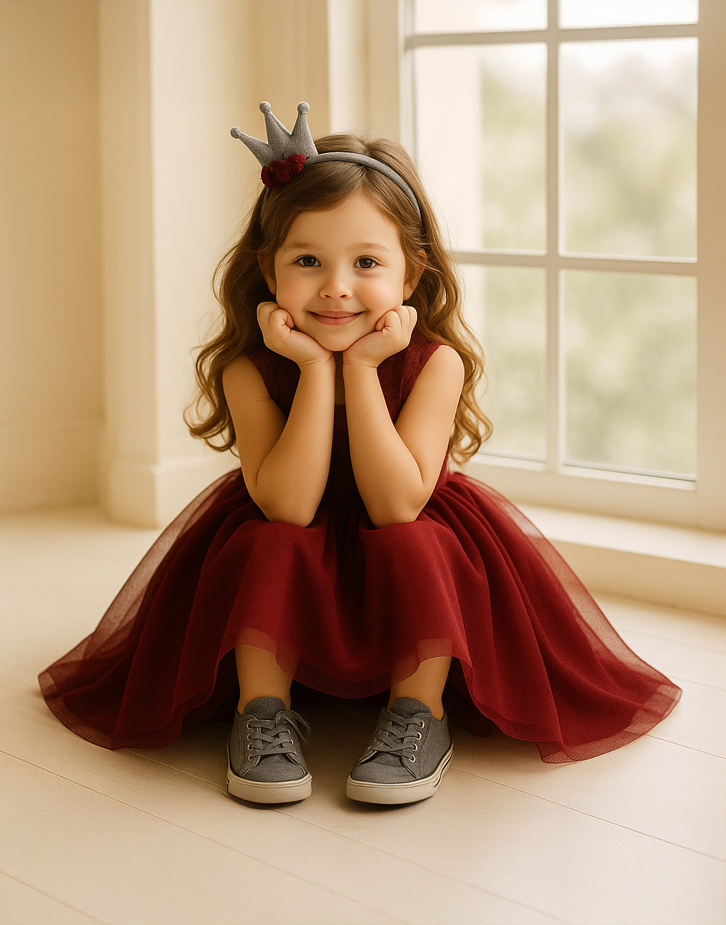 Enchanted Ruffle Tutu in Berry Bloom