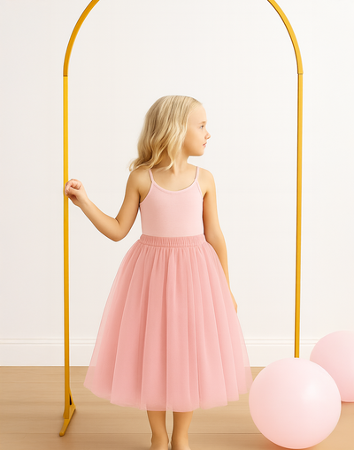 Enchanted Ruffle Tutu in Ballet Pink