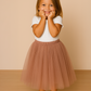 Enchanted Ruffle Tutu in Dusty Rose