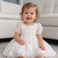 Estelle in Ivory White ~ Party or Flower Girl Dress {Baby + Toddler}