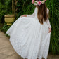 Evelyn ~ Ivory White Lace Dress ~ Flower Girl | Party Dress