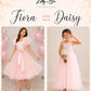 Daisy ~ Ballet Pink Party Girl Dress /Flower Girl Dress