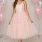 Fiora in Ballet Pink Party Dress + Bolero (Tween/Teen)