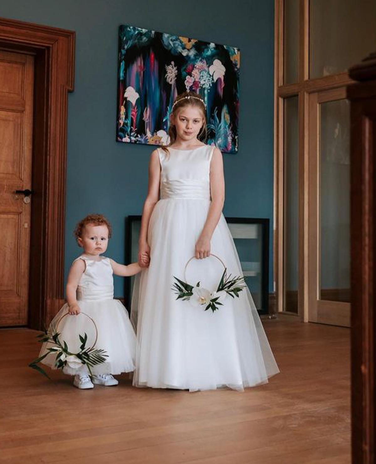 Fleur in Ivory~ Flower Girl Dress