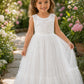 Flora in Ivory White ~ Party or Flower Girl Dress