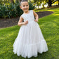 Flora in Ivory White ~ Party or Flower Girl Dress