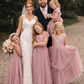Flora in Dusty Rose ~ Party or Flower Girl Dress