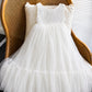 Flora in Ivory White ~ Party or Flower Girl Dress