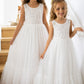 Flora in Ivory White ~ Party or Flower Girl Dress