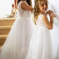 Flora in Ivory White ~ Party or Flower Girl Dress