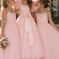 Fiora in Ballet Pink Party Dress + Bolero (Tween/Teen)