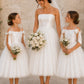 Fran in Ivory White - Party of Flower Girl Dress