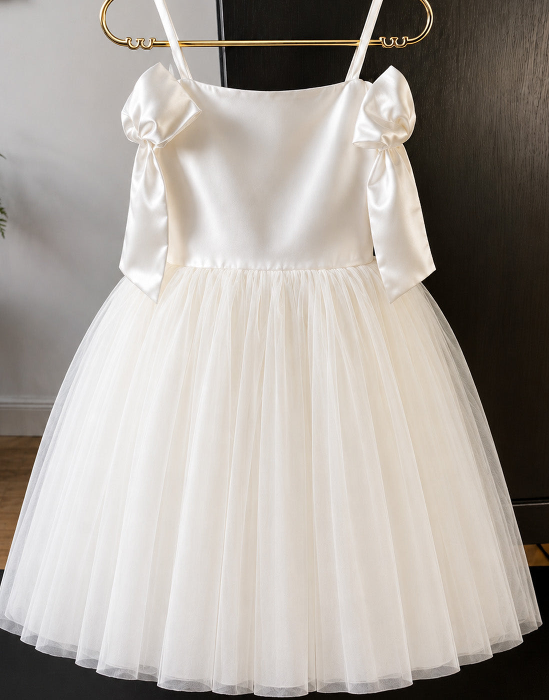 Fran in Ivory White - Party of Flower Girl Dress