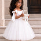 Fran in Ivory White Baby + Toddler - Party of Flower Girl Dress