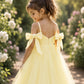 Fran in Lemon - Party of Flower Girl Dress