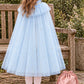 Frozen Cape ~ A Perfect Christmas Gift For Girls with a Pink Satin Drawstring Bag
