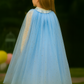Frozen Cape ~ A Perfect Christmas Gift For Girls with a Pink Satin Drawstring Bag