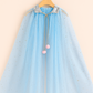 Frozen Cape ~ A Perfect Christmas Gift For Girls with a Pink Satin Drawstring Bag