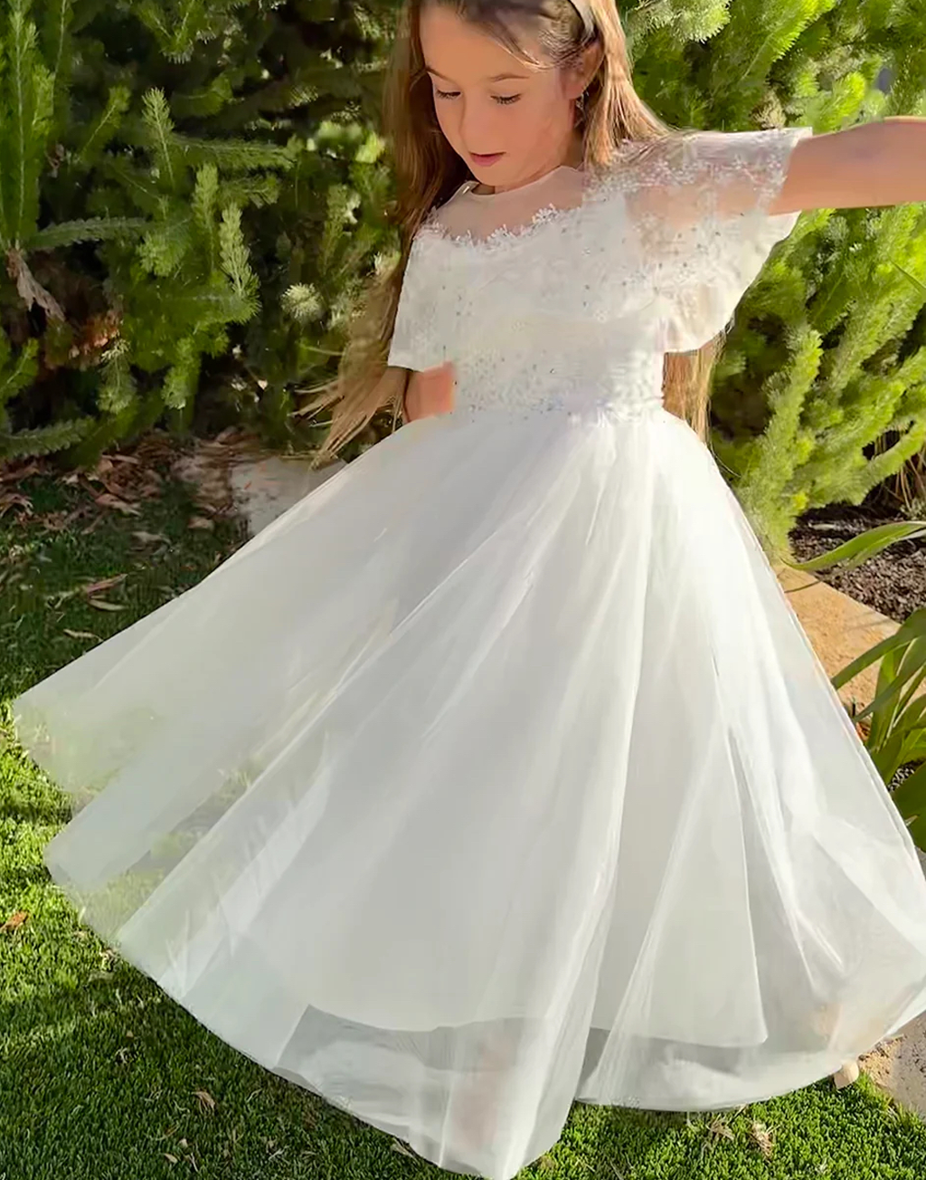 Grace Flower Girl or Party Dress Lilly Bo