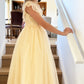 Grace in Champagne/Gold Flower Girl or Party Dress