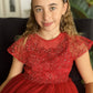Grace in Red Party Dress or Flower Girl