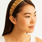 Gilded Sun Headband (Ages 6-Adult) with a pink satin drawstring bag.