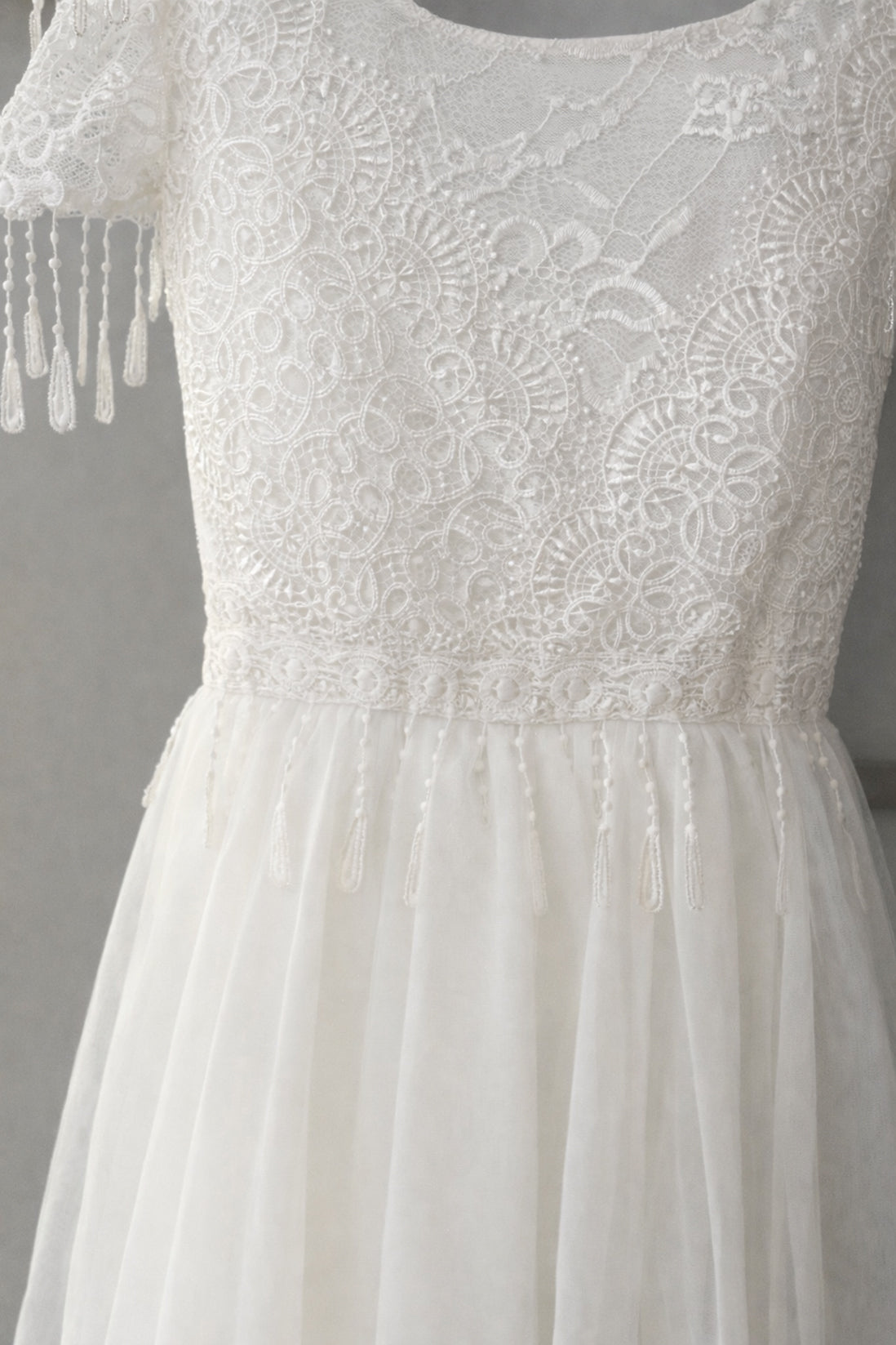 Harper in Ivory White ~ Luxurious Ceremonial Dress