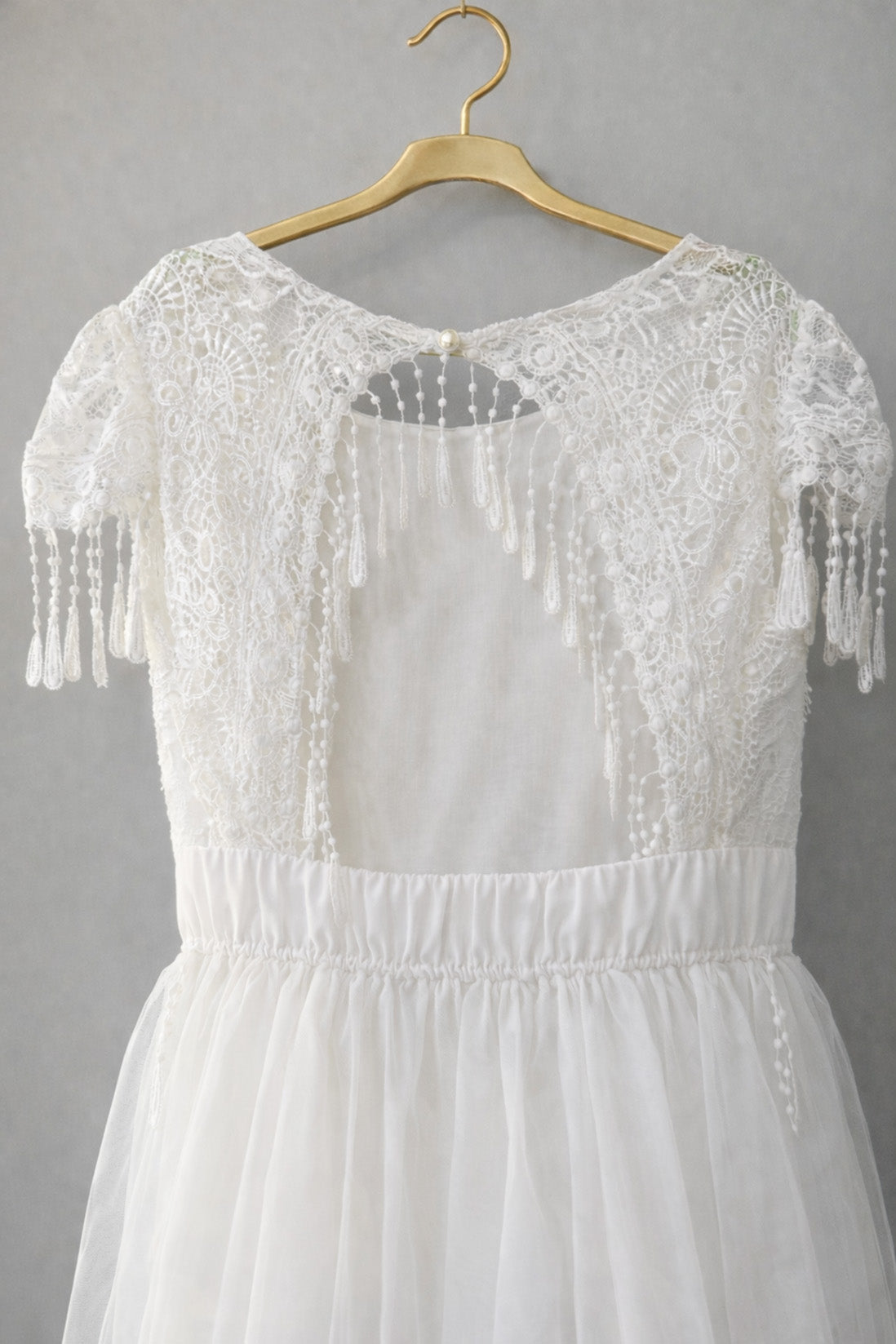 Harper in Ivory White ~ Luxurious Ceremonial Dress