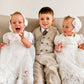 Harriet Baptism Christening Gown with Bonnet