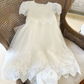 Harriet Baptism Christening Gown with Bonnet