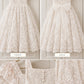 Hazel in Antique Cream - Party of Flower Girl Dress