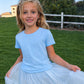 Venus (Ages 3-Adult) with a pink satin drawstring bag.