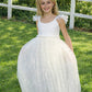 Heidi ~ Antique Cream Party Girl Dress