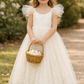 Heidi ~ Antique Cream Party Girl Dress